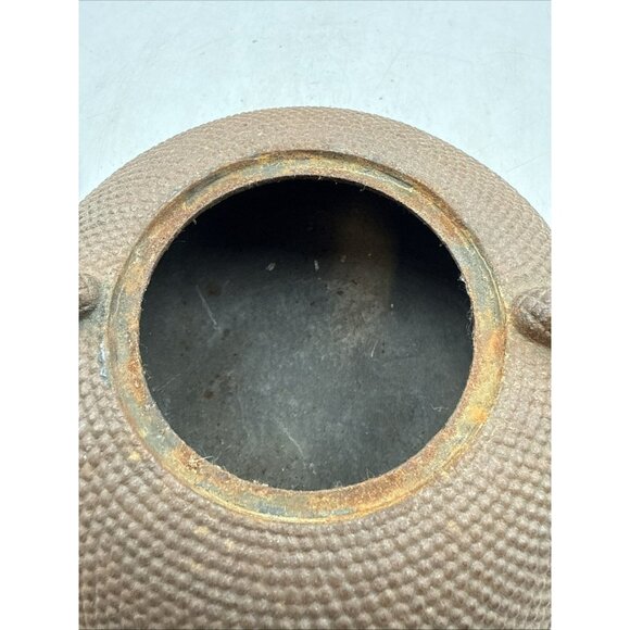 NANBU Tetsubin Japanese Iron Kettle Small Tea Ceremony Teapot Used_Signed - Picture 9 of 10